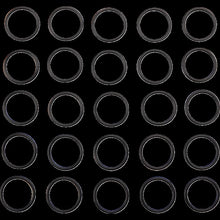 Load image into Gallery viewer, JAMES GASKET TAPPET GUIDE/LWR P/ROD CVR ORING 25 PACK JGI-11145