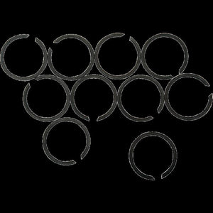 EASTERN MOTORCYCLE PARTS 84-UP B/T&XL EXHAUST RETAIN CLIPS (10) DS 203109