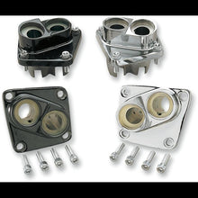 Load image into Gallery viewer, DRAG SPECIALTIES 66-84 B/T BLACK L/BLOCK SET DAYTONA DS-194024