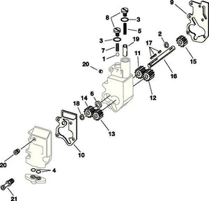 S&S CYCLE 54-89 O/P DRV SHFT GEAR 24T 33-4230