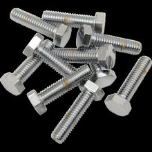 Load image into Gallery viewer, DRAG SPECIALTIES 5/16-18X1-1/4 HEX BLTS(10)COARSE CYCHROME MPB126