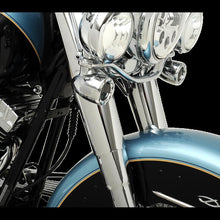 Load image into Gallery viewer, DRAG SPECIALTIES 49-13  FLH/ FLHT CHR FORK SLIDER CVRS PR DS-222898