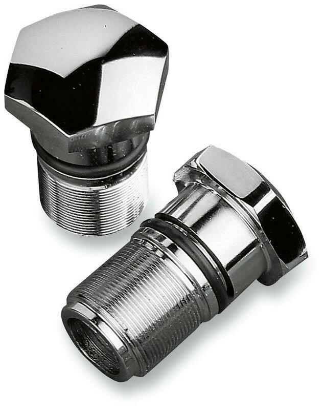 DRAG SPECIALTIES 73-85 35MM FORK TUBE CAPS (PR) DS-222785