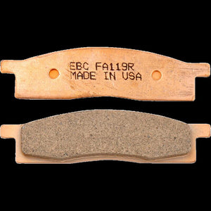 EBC FA119R SINTERED SERIES BRAKE PAD SET FA119R