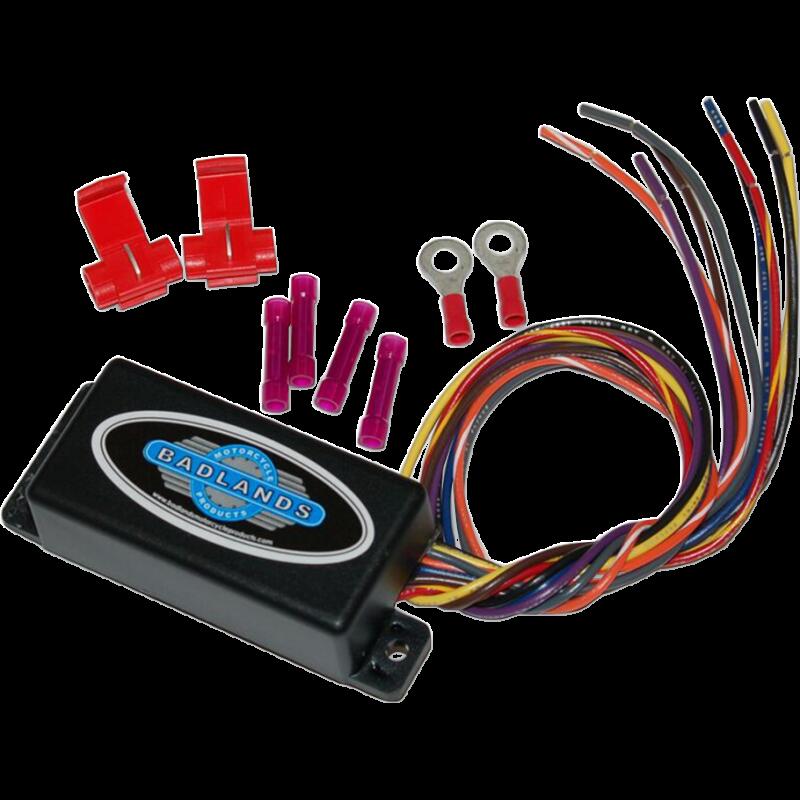 BADLANDS 91-13 FLHT ILLUMINATOR MODULE - BRAKE AND TURN SIGN ILL-01