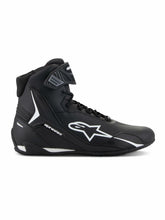 Load image into Gallery viewer, ALPINESTARS (ROAD) SHOE FASTER V4 BLK/WHT 10.5 2510425-12-105