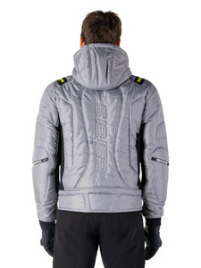 Alpinestars Mohobbs Waterproof Jacket, All-Weather Motorcycle Gear, Lightweight & Durable Protection, Lunar Gray/Lime Punch, 3X-Large
