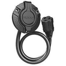 Load image into Gallery viewer, NOCO GCP1 15 Amp AC Port Plug, 125 Volt Power Inlet Socket, and Waterproof Electrical Outlet Receptacle Box with 16-Inch Integrated Outdoor Extension Cord
