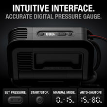 Load image into Gallery viewer, NOCO AIR15: UltraFast 15A Tire Inflator - 12V Portable Air Compressor Pump, 80 PSI Max – 44 SLPM Airflow Inflates 0–40 PSI in 2.9 Minutes – Digital Gauge + Auto-Shutoff