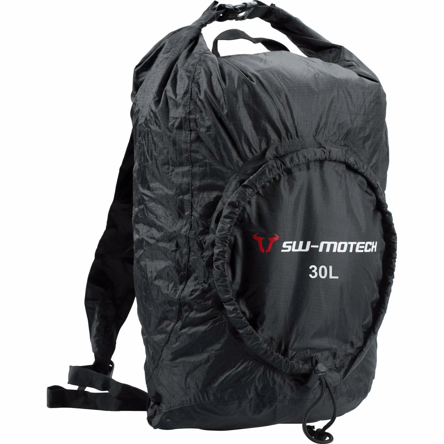 Flexpack Backpack SW-MOTECH 30 L. Black. Water-Resistant. Foldable