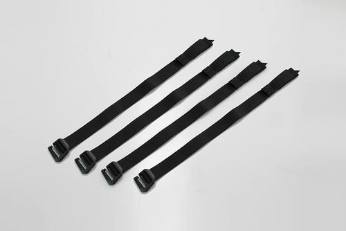 SW-Motech SysBag Strap Set Black 4 Fastening Straps