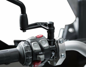 SW-MOTECH Left & Right Mirror Extenders for BMW Motorcycles with M10 Mirror Mounts | Pair