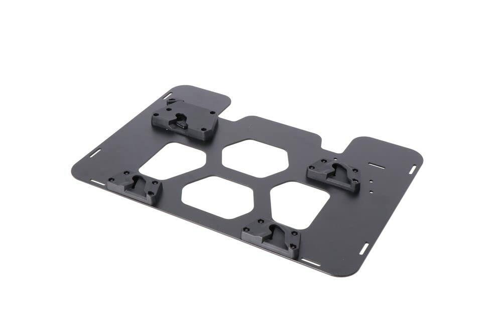 SW-MOTECH Mounting Plate for Left Side for SYSBAG WP L Black