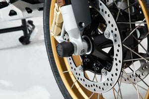 SW Motech Crash Pad Kit for Front Axle for BMW R1200RT LC R12WT (K52) from 2014