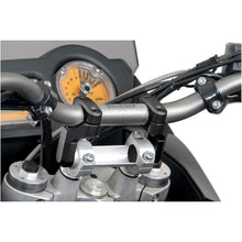Load image into Gallery viewer, SW-Motech Barback Handlebar Coverter Up 40-50mm. Black. LEH.00.039.171/B