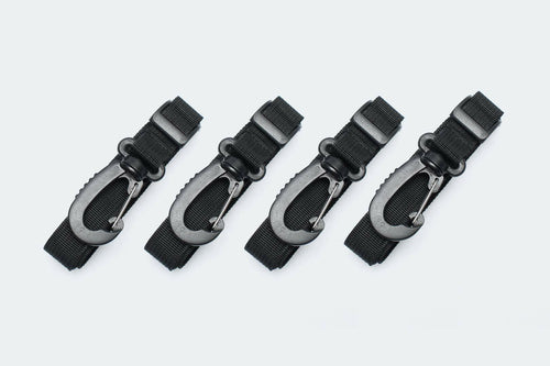 SW-Motech 4 lashing straps for Drybag M/L - 4 lashing straps for Drybag M/L.