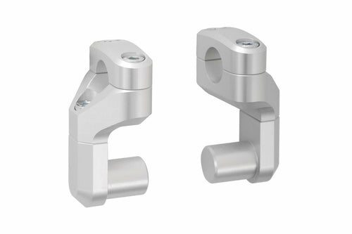 SW-Motech Barback Handlebar Riser up 40-50mm. Silver. LEH.00.039.171/S