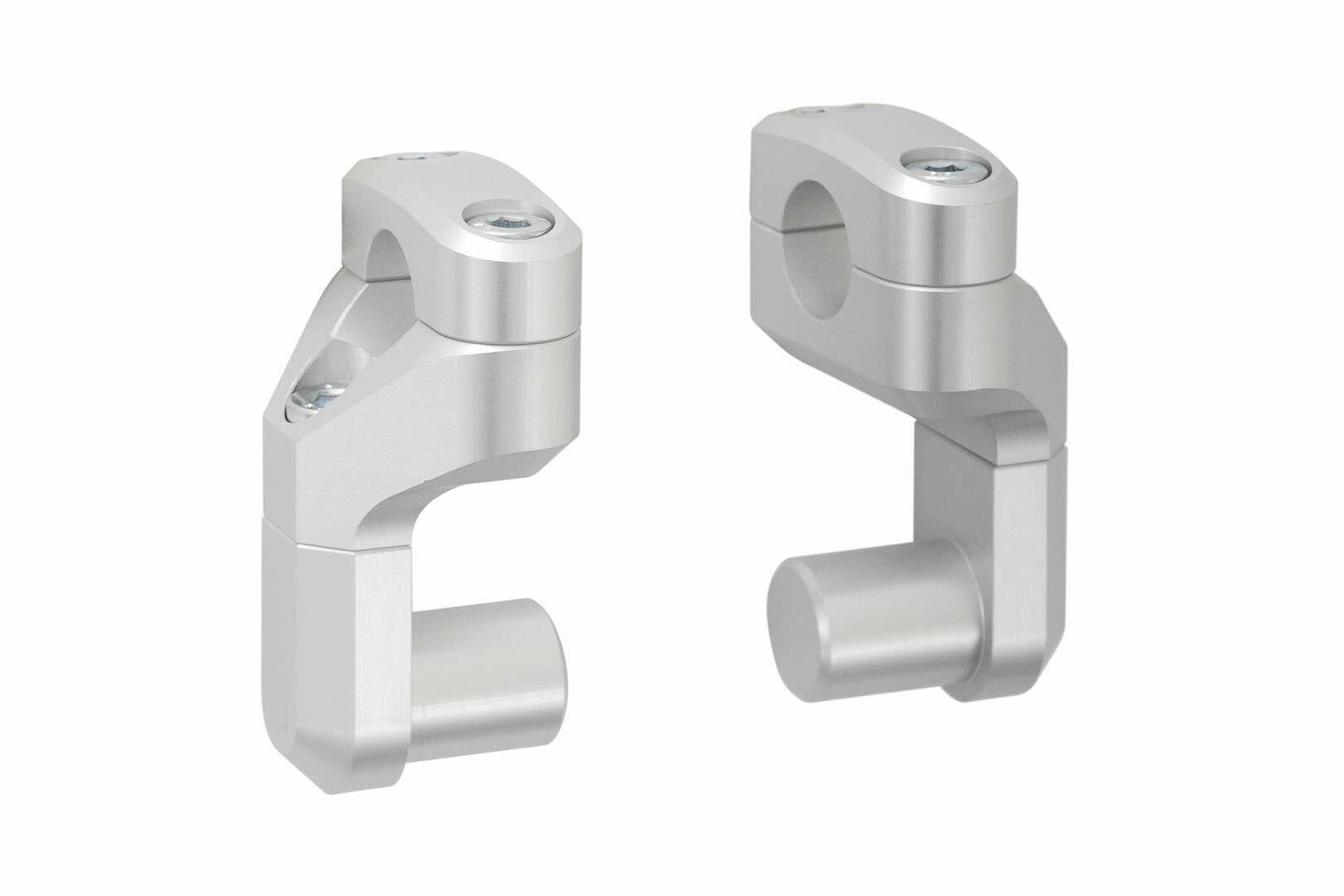 SW-Motech Barback Handlebar Riser up 40-50mm. Silver. LEH.00.039.171/S