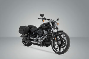 SW-Motech SLH Side Carrier LH1 Left - Harley-David FatBoy/S, Breakout/S (17-) For LH1