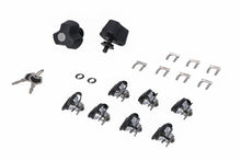 Load image into Gallery viewer, Trax Lock Set with Anti-Theft Protection PRO 9 Matching Locks, 2 Keys. Anti-Theft Protection