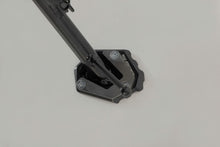 Load image into Gallery viewer, SW Motech STS 01.548.10000 Side Stand Foot Wheel Spacers Honda VFR800X Cross Runner (2015 Onward) Black and Silver