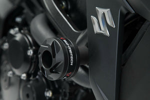 SW Motech STP. 06.627.10001/B STURZPAD)/Suzuki Gsx, 2017 – Kit For Yamaha MT 03 (16), Black