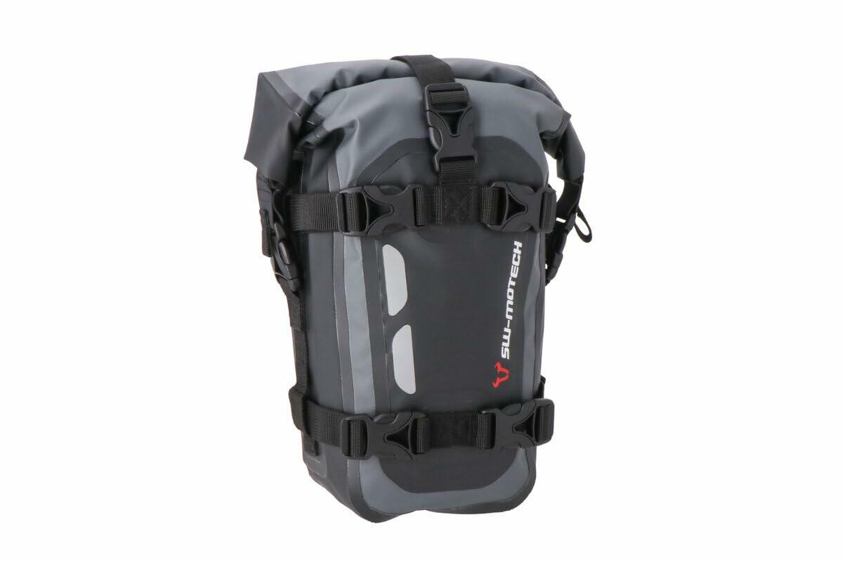 SW-Motech Drybag 80 Motorcycle Tail Bag Grey Motorcycle Pack Luggage Bag