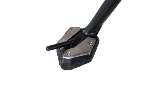 SW-Motech Side Foot Extension - Black/Silver.Yamaha Tracer 9 (20-)