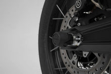 Load image into Gallery viewer, SW-Motech Slider set for rear axle - Black. Triumph Tiger 800 (10-)/ 900 (19-).