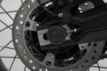 Load image into Gallery viewer, SW-Motech Slider set for rear axle - Black. Triumph Tiger 800 (10-)/ 900 (19-).