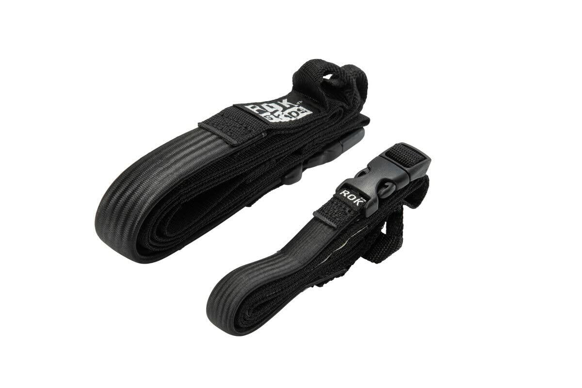 SW-MOTECH ROK Straps 2 Adjustable Tie Down Straps Black 310-1060mm