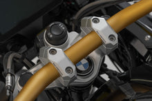 Load image into Gallery viewer, SW-Motech Bar back variable for Ø32 handlebars - H=32 mm. Spine 5/10/15/20/25/30 mm. Silver.