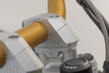 Load image into Gallery viewer, SW-Motech Bar back variable for Ø32 handlebars - H=32 mm. Spine 5/10/15/20/25/30 mm. Silver.