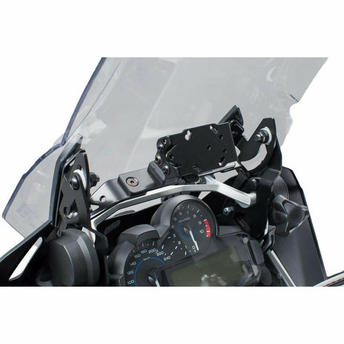 SW-Motech Windshield Reinforcement Kit (Black) for 13-18 BMW R1200GS