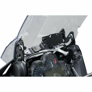 SW-Motech Windshield Reinforcement Kit (Black) for 13-18 BMW R1200GS
