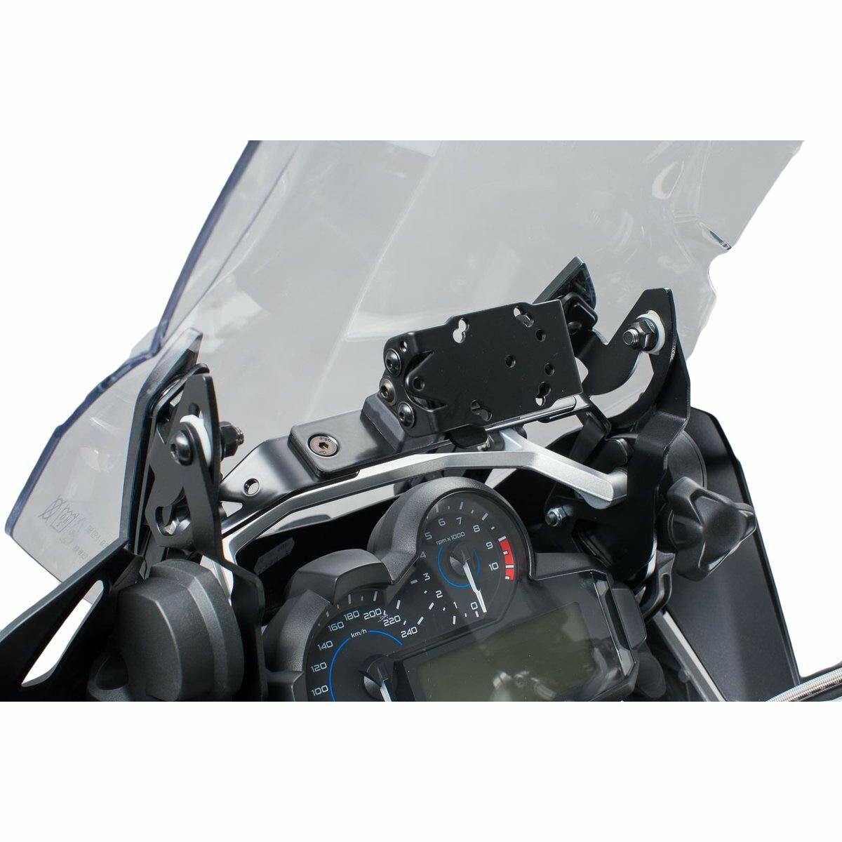 SW-Motech Windshield Reinforcement Kit (Black) for 13-18 BMW R1200GS