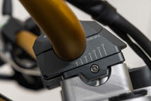 Load image into Gallery viewer, SW-Motech Bar back variable for Ø32 handlebars - H=32mm. Back 5/10/15/20/25/30mm. Black.