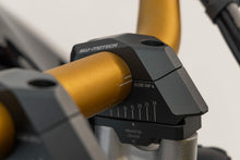 Load image into Gallery viewer, SW-Motech Bar back variable for Ø32 handlebars - H=32mm. Back 5/10/15/20/25/30mm. Black.