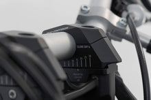 Load image into Gallery viewer, SW-Motech Bar back variable for Ø28 handlebars - H=28mm. Back 5/10/15/20/25/30mm. Black.