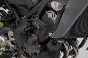 Slider Set for Frame SW-MOTECH Black. Yamaha Mt-09/Tracer, Xsr900/Abarth