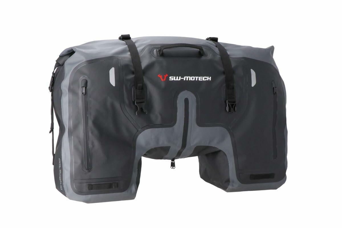 SW-Motech Drybag 700 Waterproof Motorcycle Tail Bag, Grey/Black