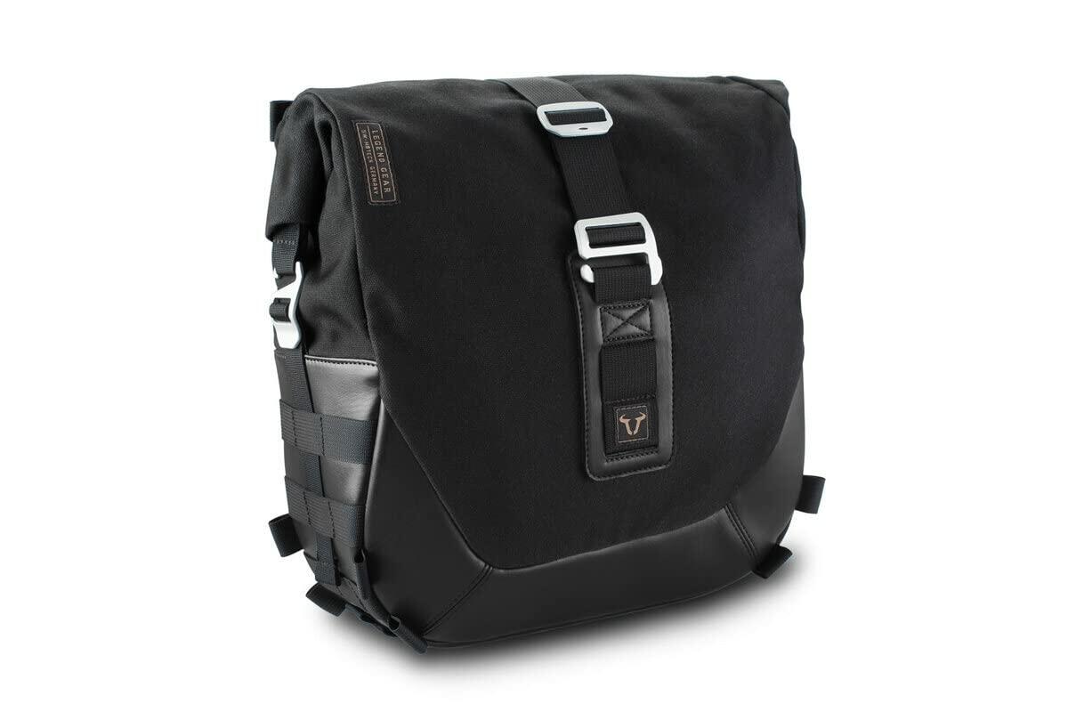 SW-MOTECH Legend Gear Black Edition LC2 Side Bag for SLC Luggage Side Carriers | Left Side - 13.5L