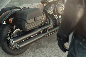 SW-Motech Legend Gear Motorcycle Cruiser LH1 Side Bag 19.5 Liters For SLH Left Side