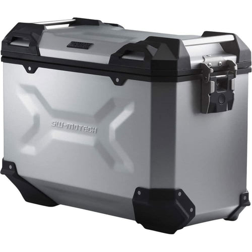 SW-Motech Trax Adv L Side Case Aluminum. 45 L. Right. Silver