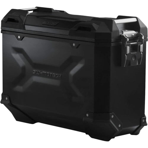 SW-Motech Trax Adv M Side Case Aluminum. 37 L. Right. Black