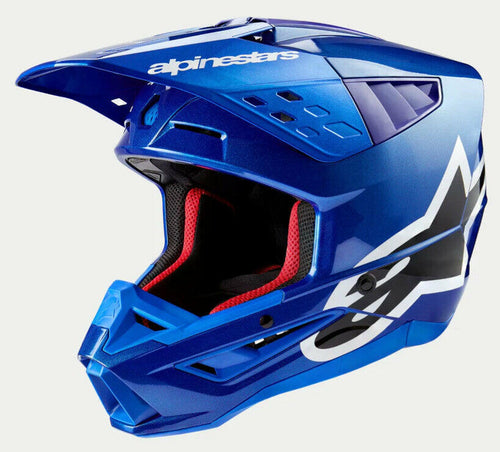 ALPINESTARS HELMET SM5 CORP BLUE S 8306323-7900-S