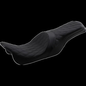 DRAG SPECIALTIES SEATS SEAT 2UP FRWD PRED DD BLK 0801-1265
