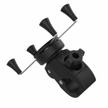 Load image into Gallery viewer, RAM MOUNTS X-Grip Small Phone Mount with Low-Profile RAM Tough-Claw RAM-HOL-UN7-400-2U for Rails 0.625" to 1.14" in Diameter
