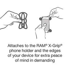 Load image into Gallery viewer, Ram Mount Cradle Holder for Universal X-Grip Cellphone/iPhone with 1-Inch Ball - Non-Retail Packaging - Black