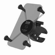 Load image into Gallery viewer, RAM MOUNTS X-Grip Small Phone Mount with Low-Profile RAM Tough-Claw RAM-HOL-UN7-400-2U for Rails 0.625" to 1.14" in Diameter